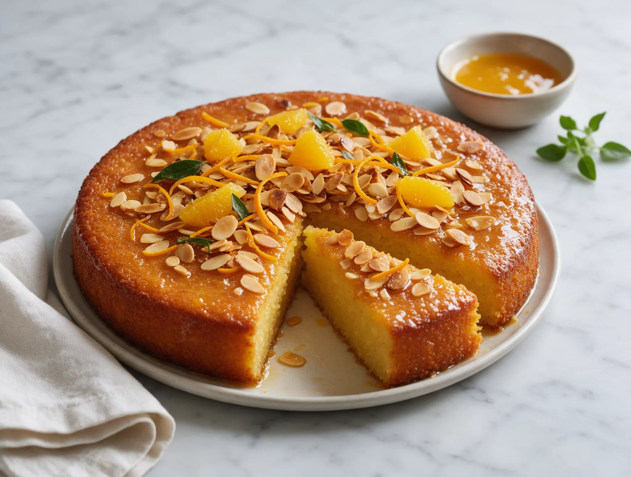 Flourless Cypriot Orange and Almond Cake