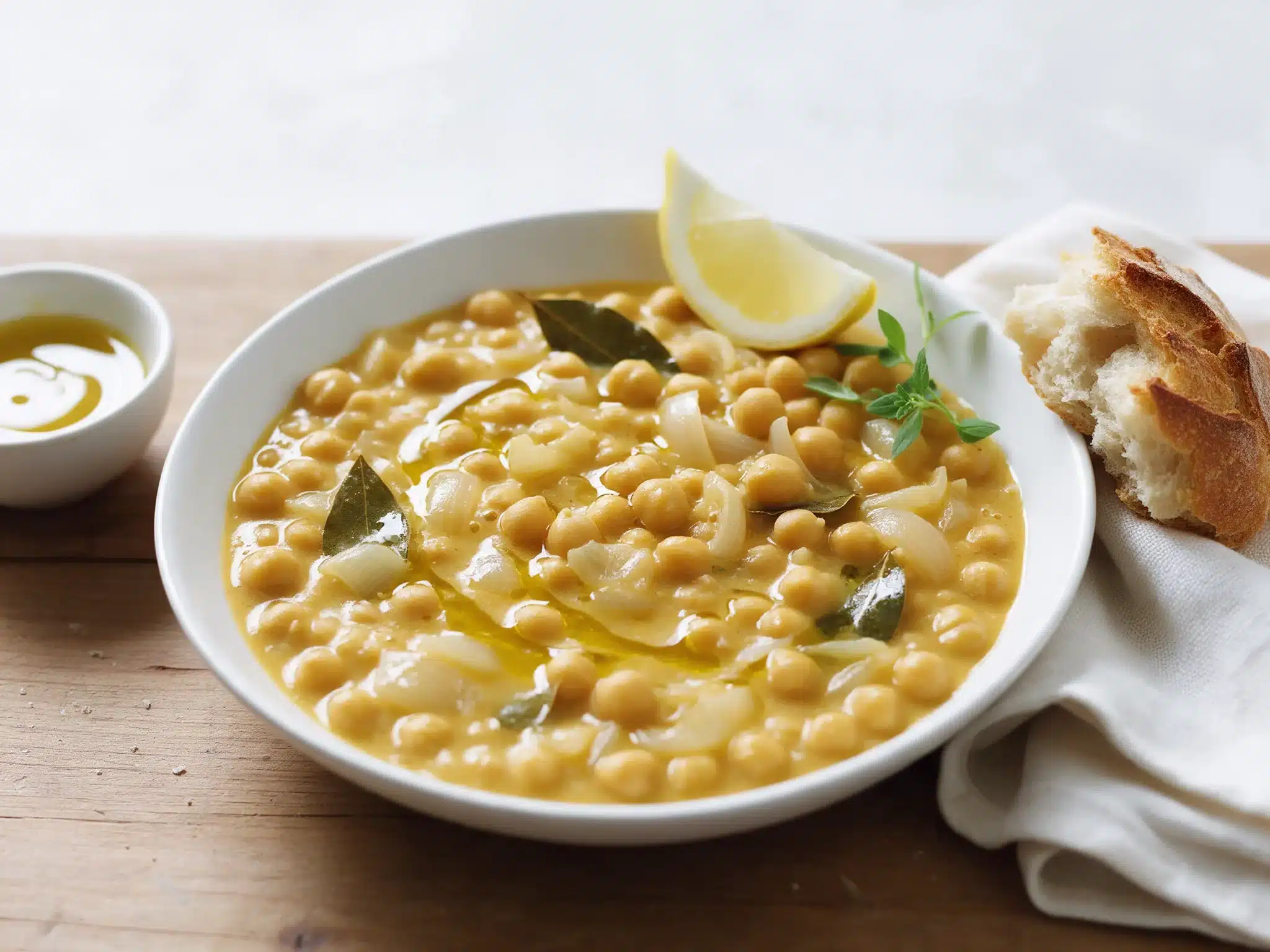 Sifnos Revithada: Slow-Baked Chickpea Stew with Lemon